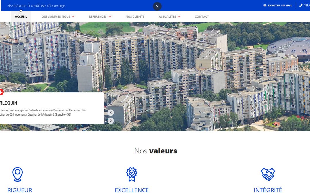 Mise en ligne du site ICAMO